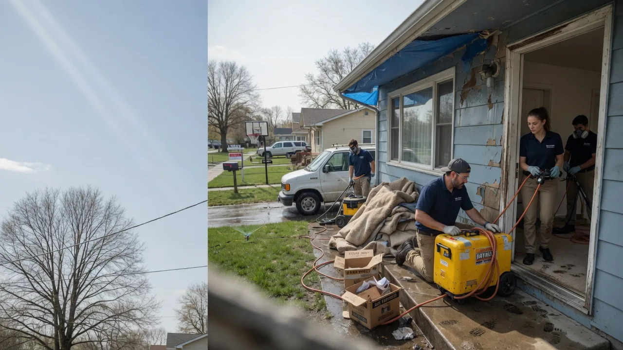 Basement Flood Cleanup in Park Falls, WI near me